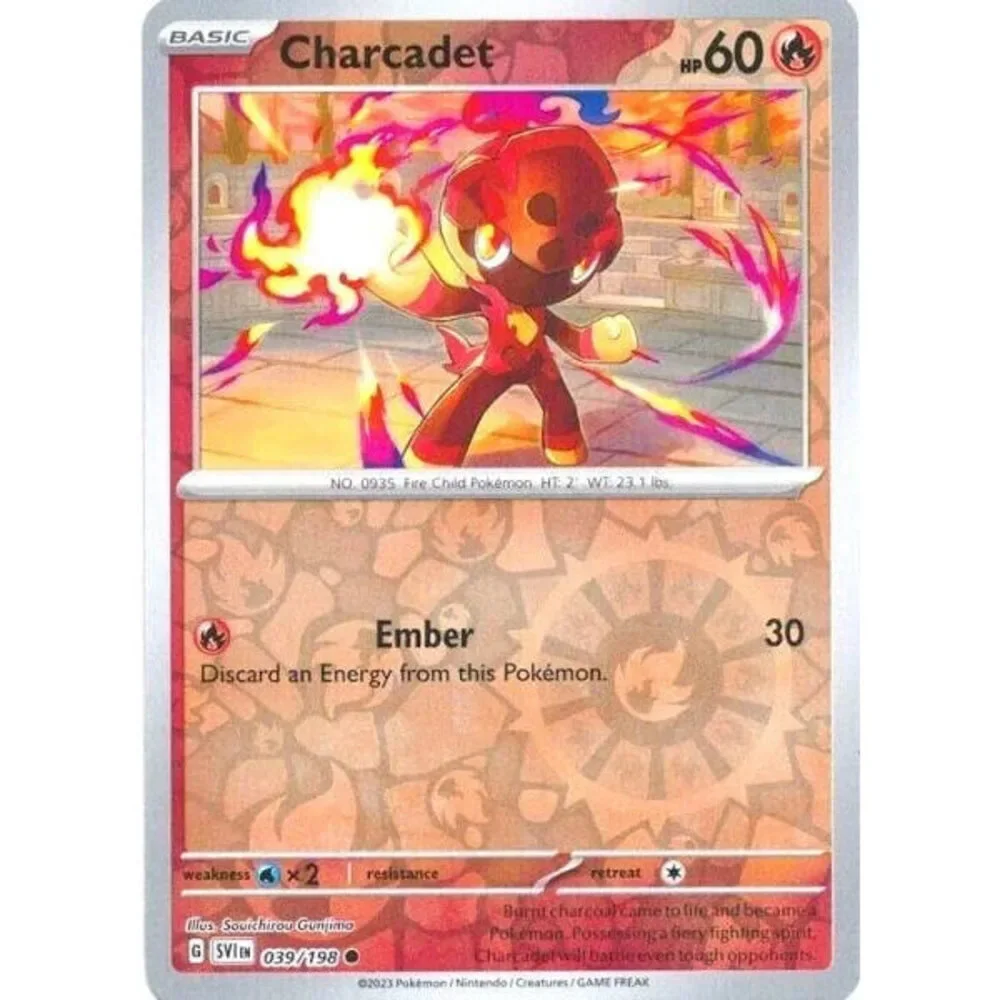 Scarlet and Violet Scarlet & Violet Reverse Holo 039 Charcadet